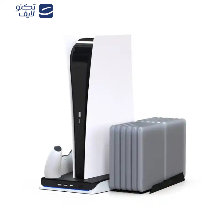 پایه شارژر و استند نگه دارنده دسته بازی پلی استیشن 5 هونکم مدل HC-A3799 پایه شارژر و استند نگه دارنده دسته بازی پلی استیشن 5 هونکم مدل HC-A3799