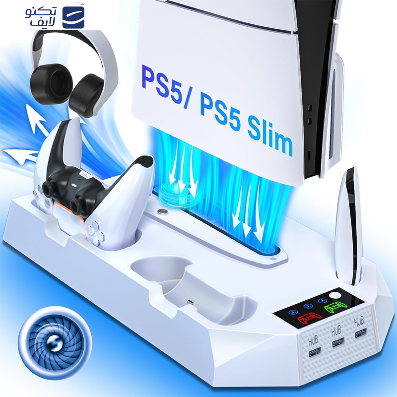 پایه فن کنسول و شارژر دسته بازی مدل COOLING STAND YH-55-1 پایه فن کنسول و شارژر دسته بازی مدل COOLING STAND YH-55-1