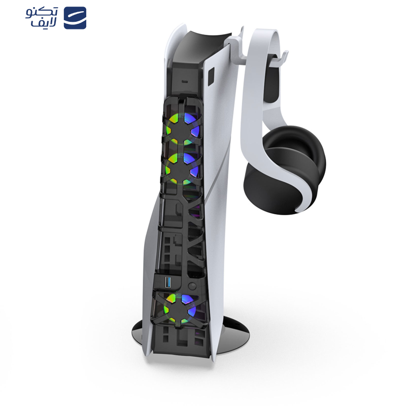 فن خنک کننده پلی استیشن 5 اسلیم دابی مدل TP5-3538 RGB فن خنک کننده پلی استیشن 5 اسلیم دابی مدل TP5-3538 RGB