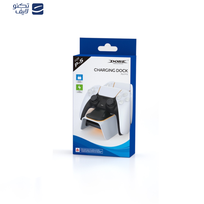 پایه شارژر دسته پلی استیشن 5 دابی مدل TP5-0521 پایه شارژر دسته پلی استیشن 5 دابی مدل TP5-0521