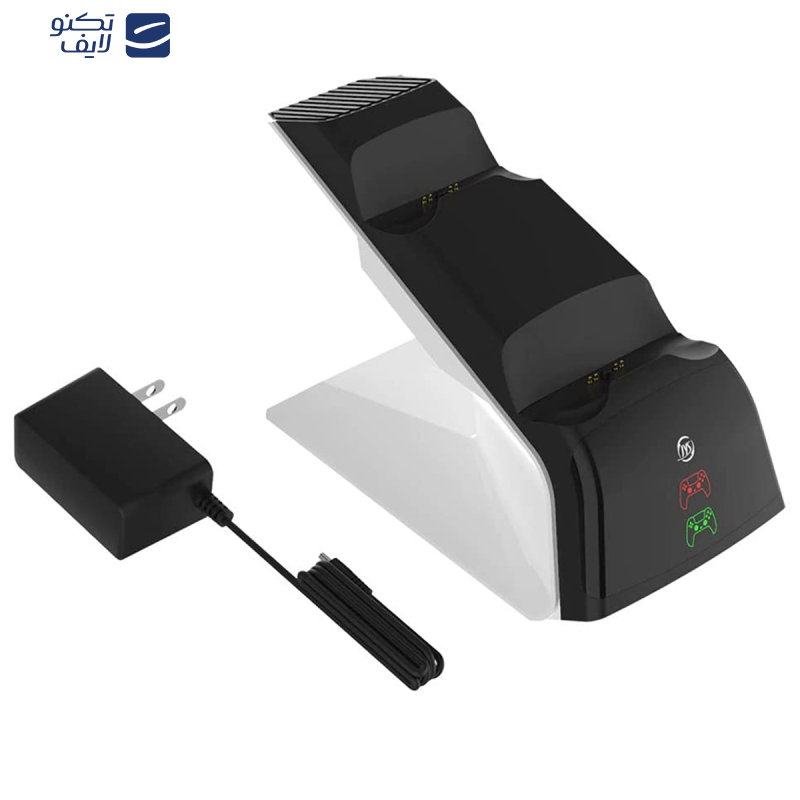 پایه شارژر دسته پلی استیشن 5 جی وای اس مدل JYS-P5102 پایه شارژر دسته پلی استیشن 5 جی وای اس مدل JYS-P5102