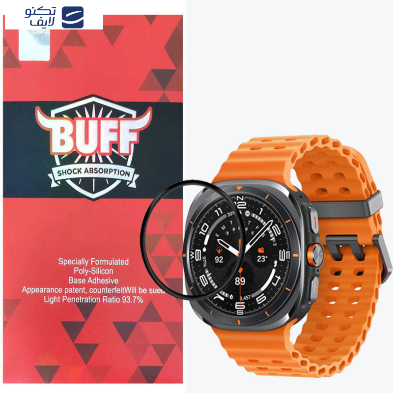 محافظ صفحه نمایش بوف مدل Full glue مناسب برای ساعت هوشمند سامسونگ Galaxy Watch 7 Ultra 47mm محافظ صفحه نمایش بوف مدل Full glue مناسب برای ساعت هوشمند سامسونگ Galaxy Watch 7 Ultra 47mm