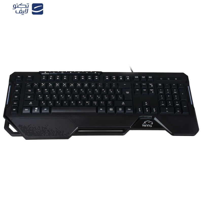 کیبورد گیمینگ تسکو مدل GK 8126، سوییچ ممبران، Full-Size، نورپردازی RGB کیبورد گیمینگ تسکو مدل GK 8126، سوییچ ممبران، Full-Size، نورپردازی RGB