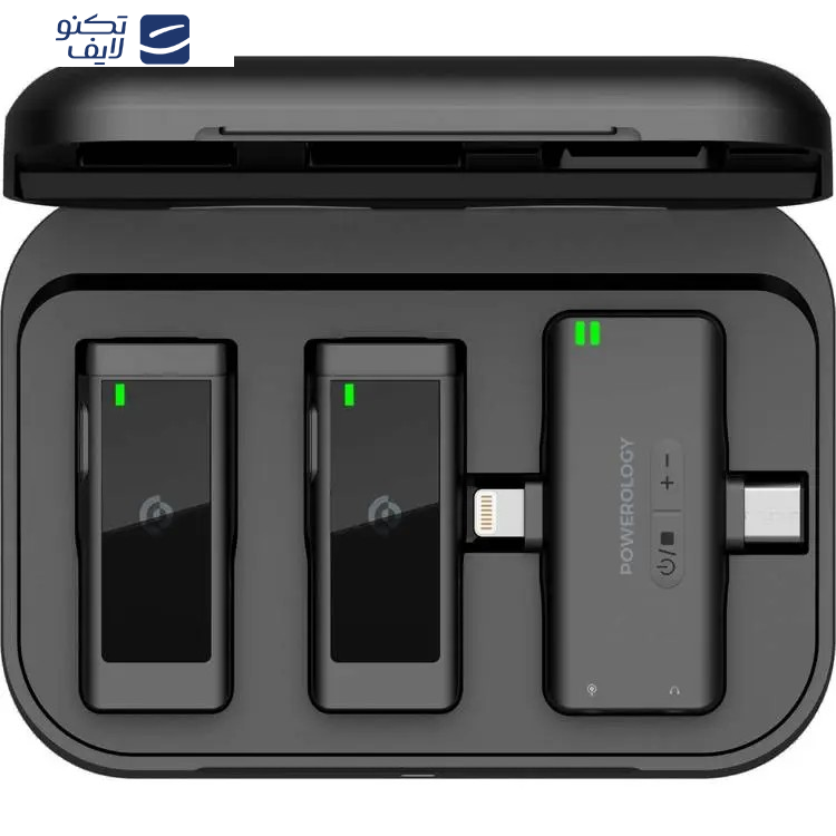 ست میکروفن بی سیم پاورولوجی مدل  Lavalier -Duo -PWmic2 ست میکروفن بی سیم پاورولوجی مدل  Lavalier -Duo -PWmic2