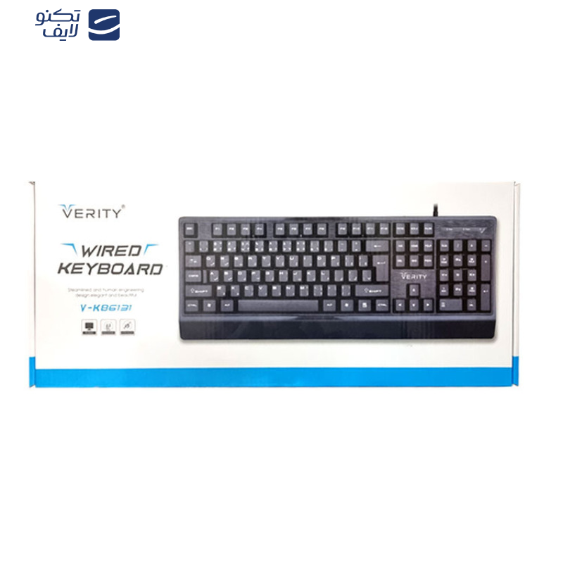 کیبورد وریتی مدل V-KB 6131  کیبورد وریتی مدل V-KB 6131