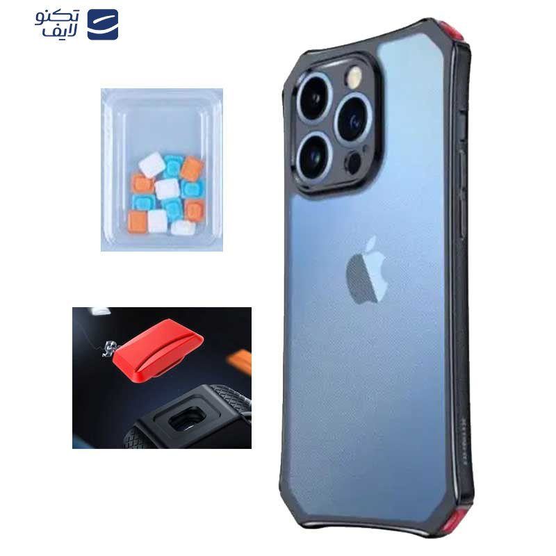 کاور اپیکوی مدل Xundd Arris مناسب برای گوشی موبایل اپل iPhone 13 Pro Max به همراه بلوک  کاور اپیکوی مدل Xundd Arris مناسب برای گوشی موبایل اپل iPhone 13 Pro Max به همراه بلوک