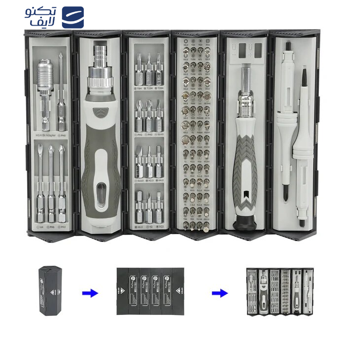 پیچ گوشتی پرووان مدل PGS 106 بسته 72 عددی پیچ گوشتی پرووان مدل PGS 106 بسته 72 عددی