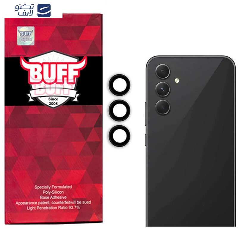 محافظ لنز دوربین بوف مدل HD-ColorLenz مناسب برای گوشی موبایل سامسونگ Galaxy S24 FE / A55 / A35 محافظ لنز دوربین بوف مدل HD-ColorLenz مناسب برای گوشی موبایل سامسونگ Galaxy S24 FE / A55 / A35