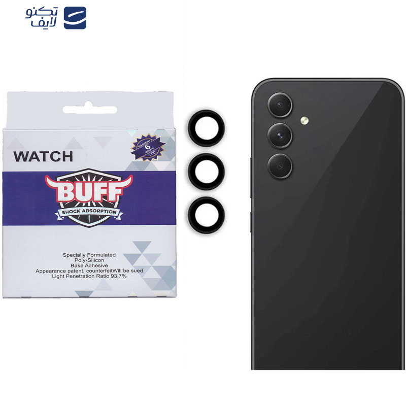 محافظ لنز دوربین بوف مدل HD-ColorLenz-G مناسب برای گوشی موبایل سامسونگ Galaxy S24 FE / A55 / A35 محافظ لنز دوربین بوف مدل HD-ColorLenz-G مناسب برای گوشی موبایل سامسونگ Galaxy S24 FE / A55 / A35