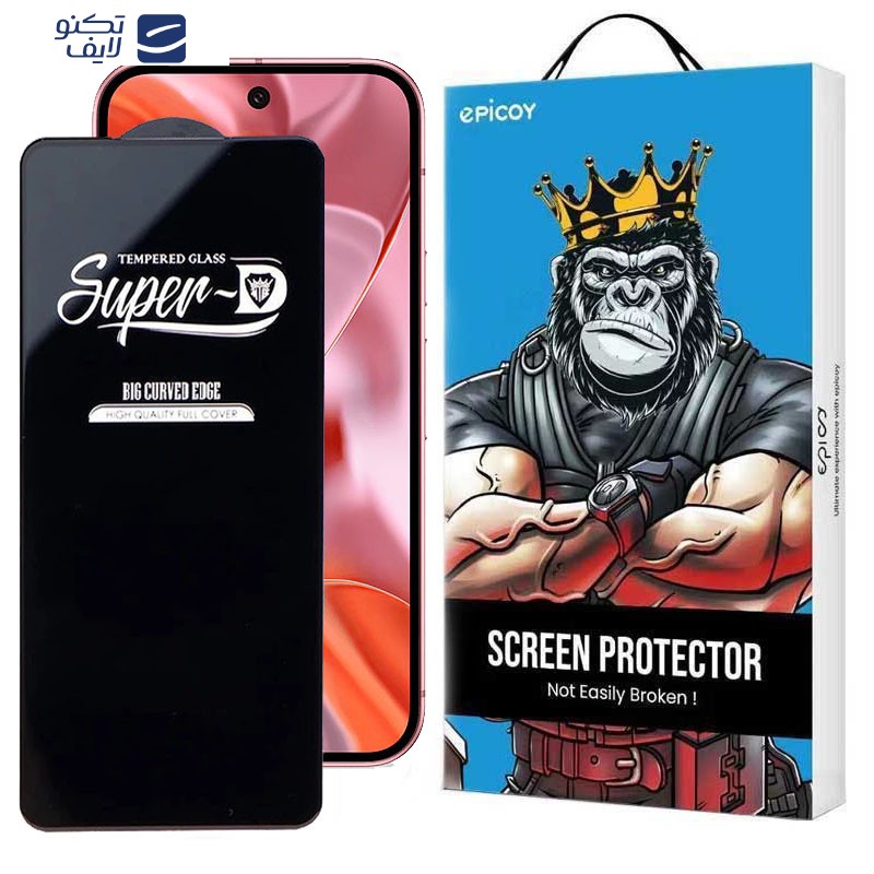 محافظ صفحه نمایش اپیکوی مدل Super 5D مناسب برای گوشی موبایل گوگل Pixel 9/9 Pro  محافظ صفحه نمایش اپیکوی مدل Super 5D مناسب برای گوشی موبایل گوگل Pixel 9/9 Pro