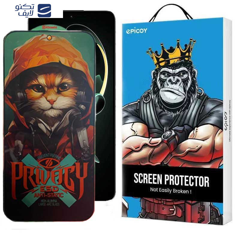 محافظ صفحه نمایش حریم شخصی اپیکوی مدل Privacy Hoodie Cat مناسب برای گوشی موبایل شیائومی Redmi K60 Ultra / K60 Pro / K60E / K60  محافظ صفحه نمایش حریم شخصی اپیکوی مدل Privacy Hoodie Cat مناسب برای گوشی موبایل شیائومی Redmi K60 Ultra / K60 Pro / K60E / K60
