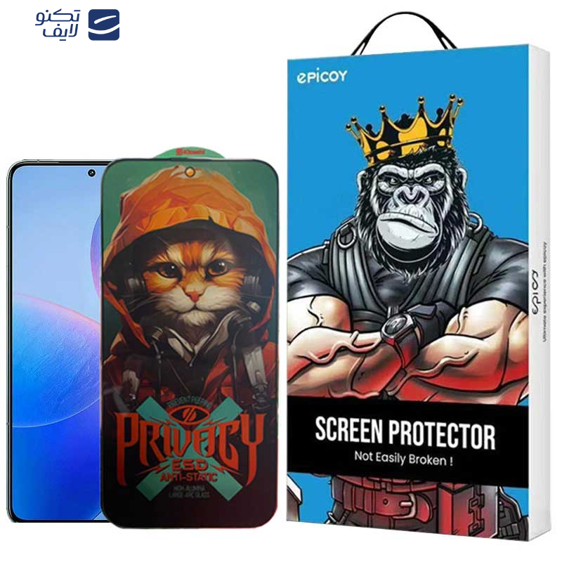 محافظ صفحه نمایش حریم شخصی اپیکوی مدل Privacy Hoodie Cat مناسب برای گوشی موبایل شیائومی Redmi K70 Pro / K70 / K70E محافظ صفحه نمایش حریم شخصی اپیکوی مدل Privacy Hoodie Cat مناسب برای گوشی موبایل شیائومی Redmi K70 Pro / K70 / K70E