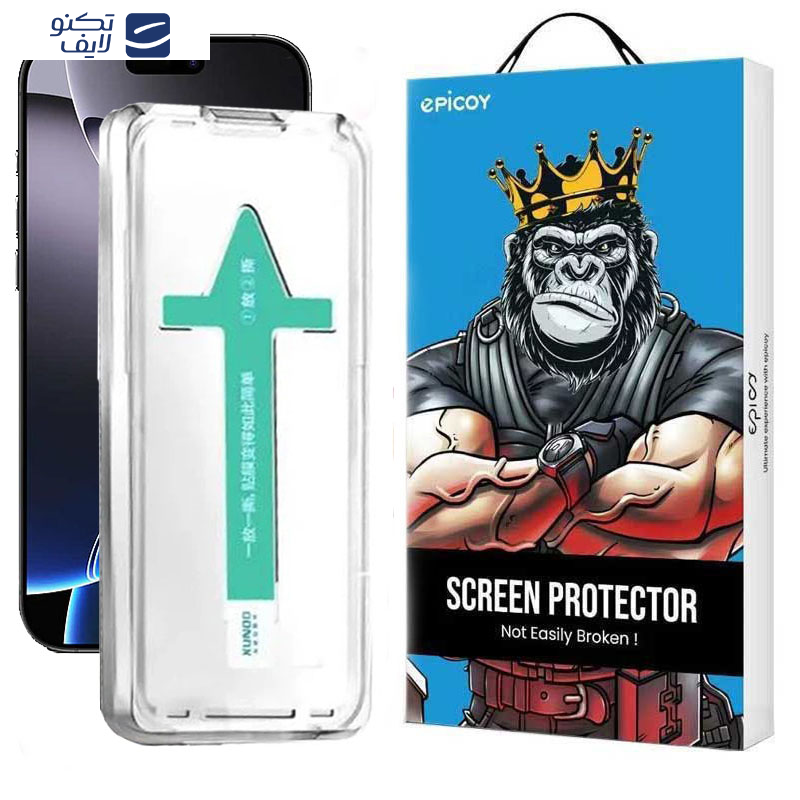 محافظ صفحه نمایش اپیکوی مدل Axe Easy install مناسب برای گوشی موبایل اپل iPhone 16 Pro Max محافظ صفحه نمایش اپیکوی مدل Axe Easy install مناسب برای گوشی موبایل اپل iPhone 16 Pro Max