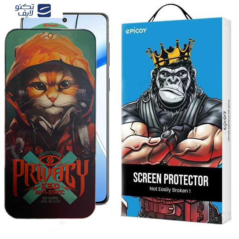 محافظ صفحه نمایش حریم شخصی اپیکوی مدل Privacy Hoodie Cat مناسب برای گوشی موبایل وان پلاس Nord CE4/ Nord CE3/ 10R/ 10T/ Ace Pro/ Ace/ 10R 150W محافظ صفحه نمایش حریم شخصی اپیکوی مدل Privacy Hoodie Cat مناسب برای گوشی موبایل وان پلاس Nord CE4/ Nord CE3/ 10R/ 10T/ Ace Pro/ Ace/ 10R 150W