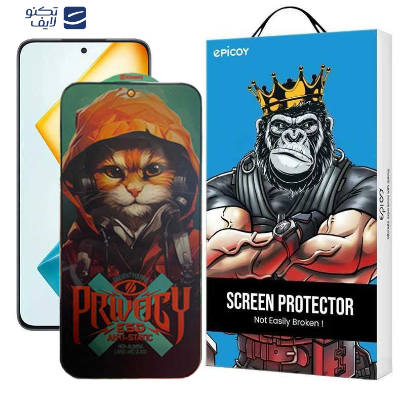 محافظ صفحه نمایش حریم شخصی اپیکوی مدل Privacy Hoodie Cat مناسب برای گوشی موبایل آنر  X8a/ X8b/ X8 4G/ 90 Lite/ 90 GT/ 10X Lite محافظ صفحه نمایش حریم شخصی اپیکوی مدل Privacy Hoodie Cat مناسب برای گوشی موبایل آنر  X8a/ X8b/ X8 4G/ 90 Lite/ 90 GT/ 10X Lite