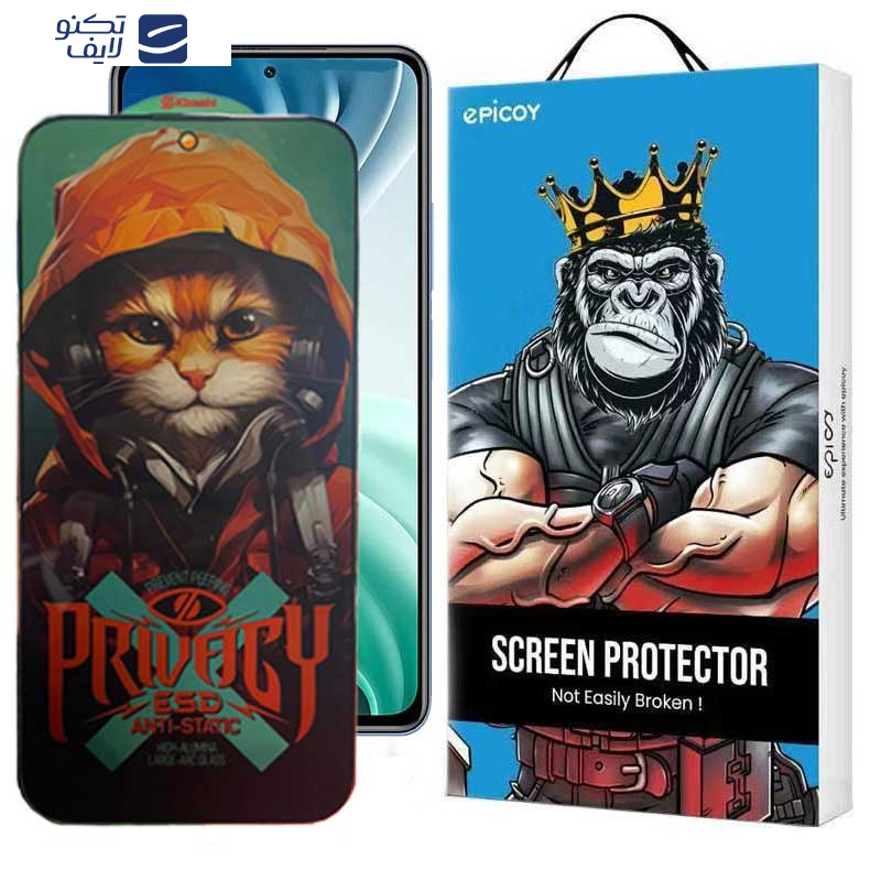 محافظ صفحه نمایش حریم شخصی اپیکوی مدل Privacy Hoodie Cat مناسب برای گوشی موبایل شیائومی Mi 11i/ Mi 10i / Mi 11X/ Mi 11X Pro/ 11i/ 11i HyperCharge 5G محافظ صفحه نمایش حریم شخصی اپیکوی مدل Privacy Hoodie Cat مناسب برای گوشی موبایل شیائومی Mi 11i/ Mi 10i / Mi 11X/ Mi 11X Pro/ 11i/ 11i HyperCharge 5G