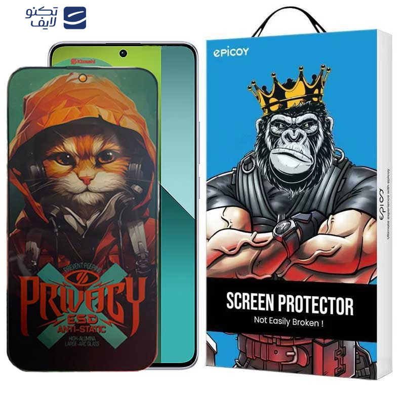 محافظ صفحه نمایش حریم شخصی اپیکوی مدل Privacy Hoodie Cat مناسب برای گوشی موبایل شیائومی Redmi Note 13 Pro 4G/5G/ Note 13 4G/5G /Note 13R Pro محافظ صفحه نمایش حریم شخصی اپیکوی مدل Privacy Hoodie Cat مناسب برای گوشی موبایل شیائومی Redmi Note 13 Pro 4G/5G/ Note 13 4G/5G /Note 13R Pro