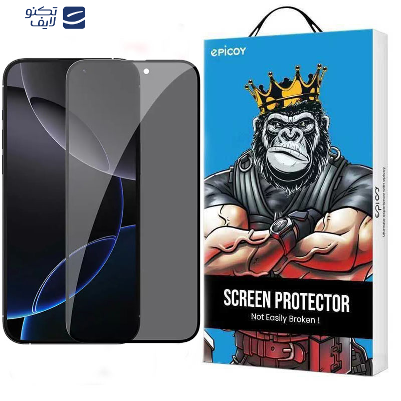محافظ صفحه نمایش حریم شخصی اپیکوی مدل Privacy مناسب برای گوشی موبایل اپل iPhone 16 Pro Max محافظ صفحه نمایش حریم شخصی اپیکوی مدل Privacy مناسب برای گوشی موبایل اپل iPhone 16 Pro Max