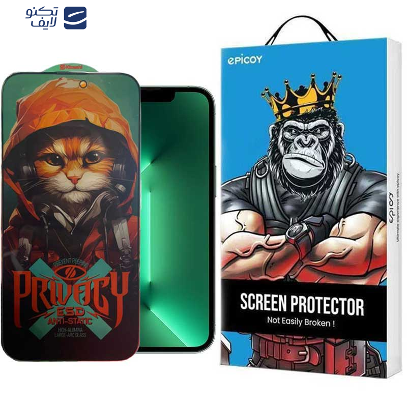 محافظ صفحه نمایش حریم شخصی اپیکوی مدل Hoodie Cat مناسب برای گوشی موبایل اپل iPhone 13 / 14 / 13 pro محافظ صفحه نمایش حریم شخصی اپیکوی مدل Hoodie Cat مناسب برای گوشی موبایل اپل iPhone 13 / 14 / 13 pro