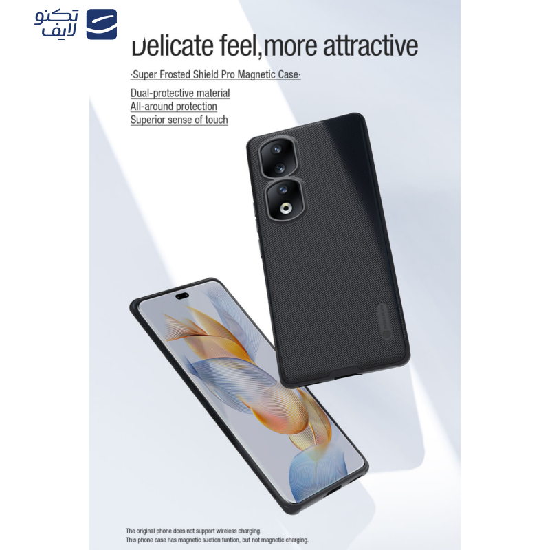 کاور نیلکین مدل Super Frosted Shield Pro مناسب برای گوشی موبایل آنر 90 کاور نیلکین مدل Super Frosted Shield Pro مناسب برای گوشی موبایل آنر 90