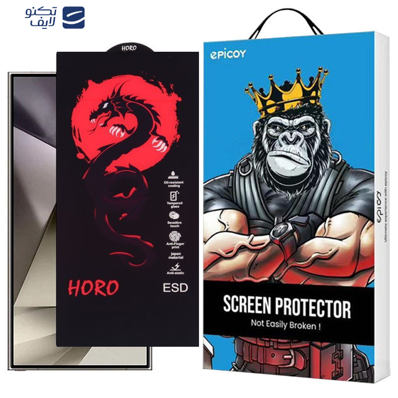 محافظ صفحه نمایش اپیکوی مدل Dragon ESD مناسب برای گوشی موبایل سامسونگ Galaxy S24 Ultra محافظ صفحه نمایش اپیکوی مدل Dragon ESD مناسب برای گوشی موبایل سامسونگ Galaxy S24 Ultra
