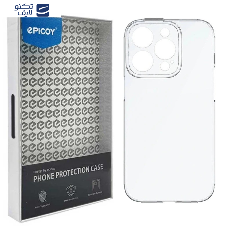 کاور اپیکوی مدل Transparent Clear مناسب برای گوشی موبایل اپل iPhone 16 Pro Max کاور اپیکوی مدل Transparent Clear مناسب برای گوشی موبایل اپل iPhone 16 Pro Max