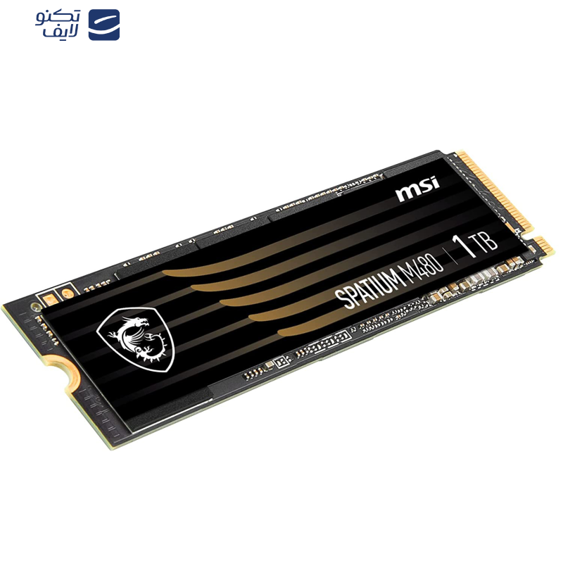 اس اس دی اینترنال ام اس آی مدل SPATIUM M480 PCIe 4.0 NVMe M.2 ظرفیت یک ترابایت  اس اس دی اینترنال ام اس آی مدل SPATIUM M480 PCIe 4.0 NVMe M.2 ظرفیت یک ترابایت
