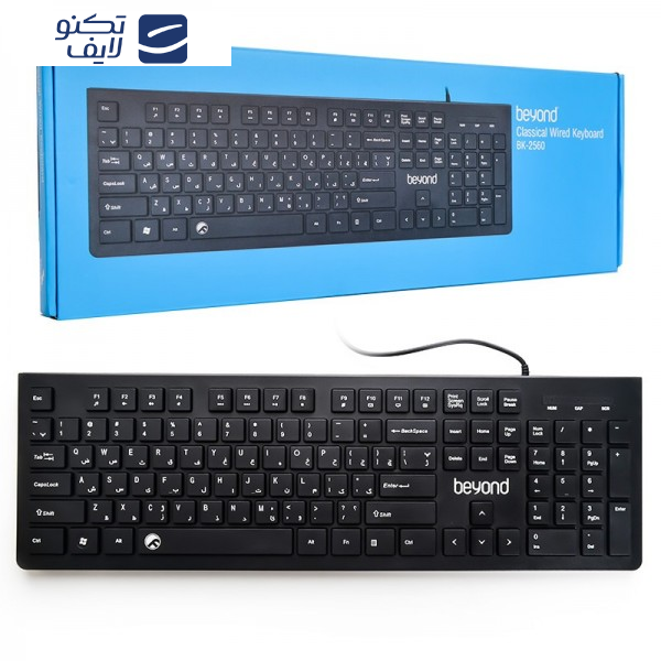 کیبورد بیاند مدل BEYOND BK-2560