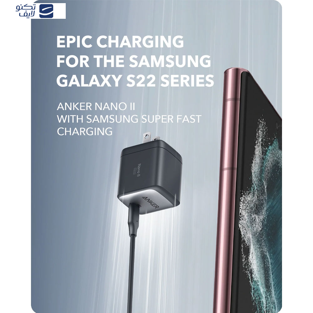 شارژر دیواری 45 وات انکر مدل A2664 شارژر دیواری 45 وات انکر مدل A2664