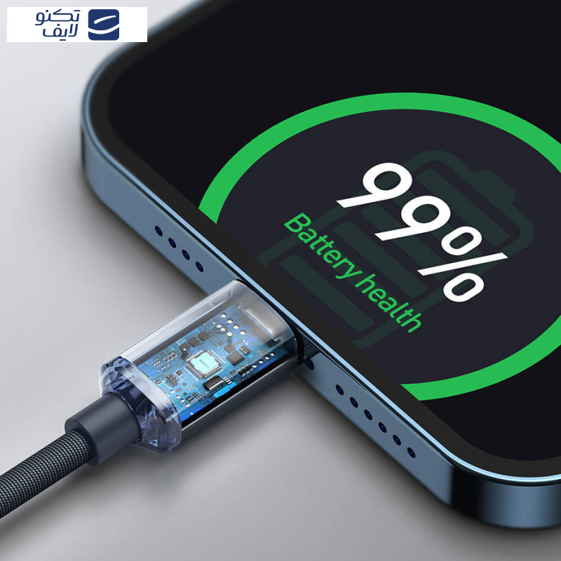 کابل تبدیل USB به MicroUSB/USB-C/لایتنینگ بیسوس مدل CB0029 66W طول 1.2 متر کابل تبدیل USB به MicroUSB/USB-C/لایتنینگ بیسوس مدل CB0029 66W طول 1.2 متر