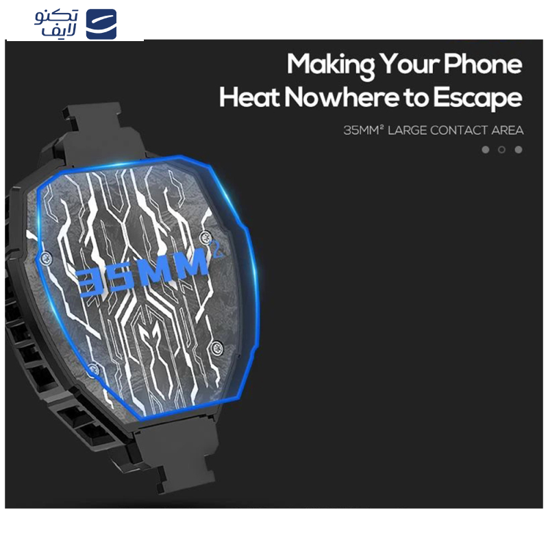 فن خنک کننده تبلت ممو مدل DL05 فن خنک کننده تبلت ممو مدل DL05