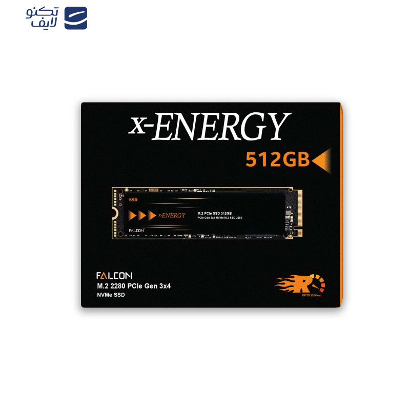 اس اس دی اینترنال ایکس-انرژی مدل FALCON M.2 NVME PCIE 3.0 2280 ظرفیت 512 گیگابایت اس اس دی اینترنال ایکس-انرژی مدل FALCON M.2 NVME PCIE 3.0 2280 ظرفیت 512 گیگابایت