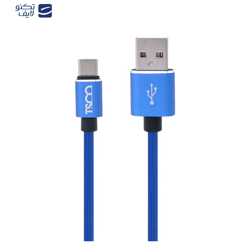 کابل تبدیل USB به USB-C تسکو مدل TC C169 طول 1 متر کابل تبدیل USB به USB-C تسکو مدل TC C169 طول 1 متر