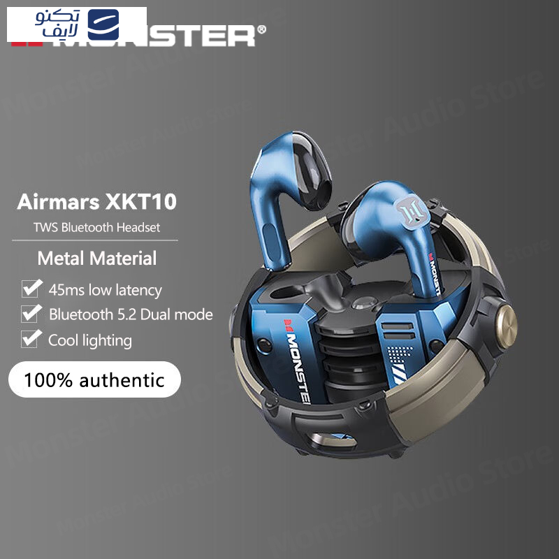 هندزفری بلوتوثی مانستر مدل XKT10  هندزفری بلوتوثی مانستر مدل XKT10