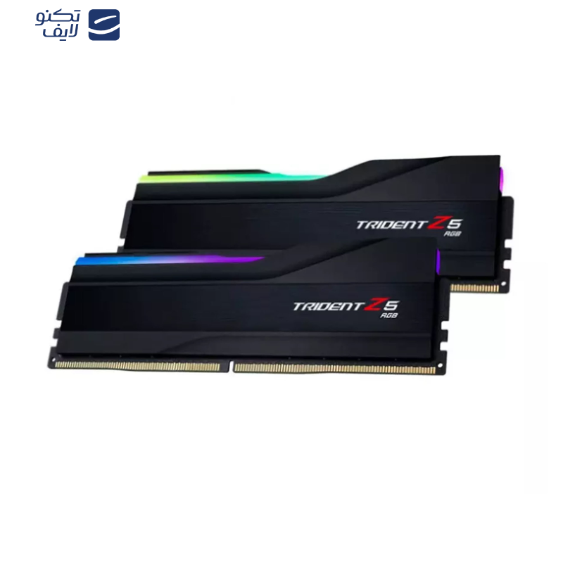 رم دسکتاپ DDR5 دوکاناله 6000 مگاهرتز CL36 جی اسکیل مدل TRIDENT Z5 RGB Black ظرفیت 64 گیگابایت رم دسکتاپ DDR5 دوکاناله 6000 مگاهرتز CL36 جی اسکیل مدل TRIDENT Z5 RGB Black ظرفیت 64 گیگابایت