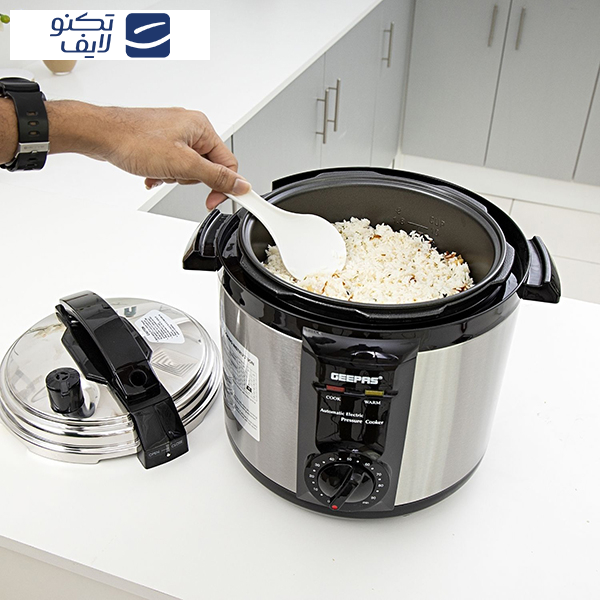 زودپز برقی 4 کاره جی پاس مدل GPC307-6L زودپز برقی 4 کاره جی پاس مدل GPC307-6L