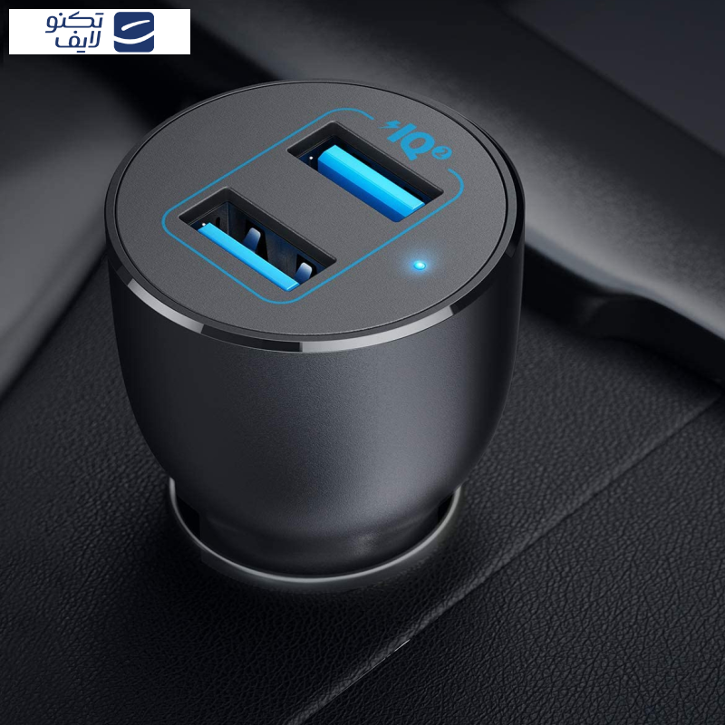 شارژر فندکی 36 وات انکر مدل PowerDrive 3 A2729 شارژر فندکی 36 وات انکر مدل PowerDrive 3 A2729