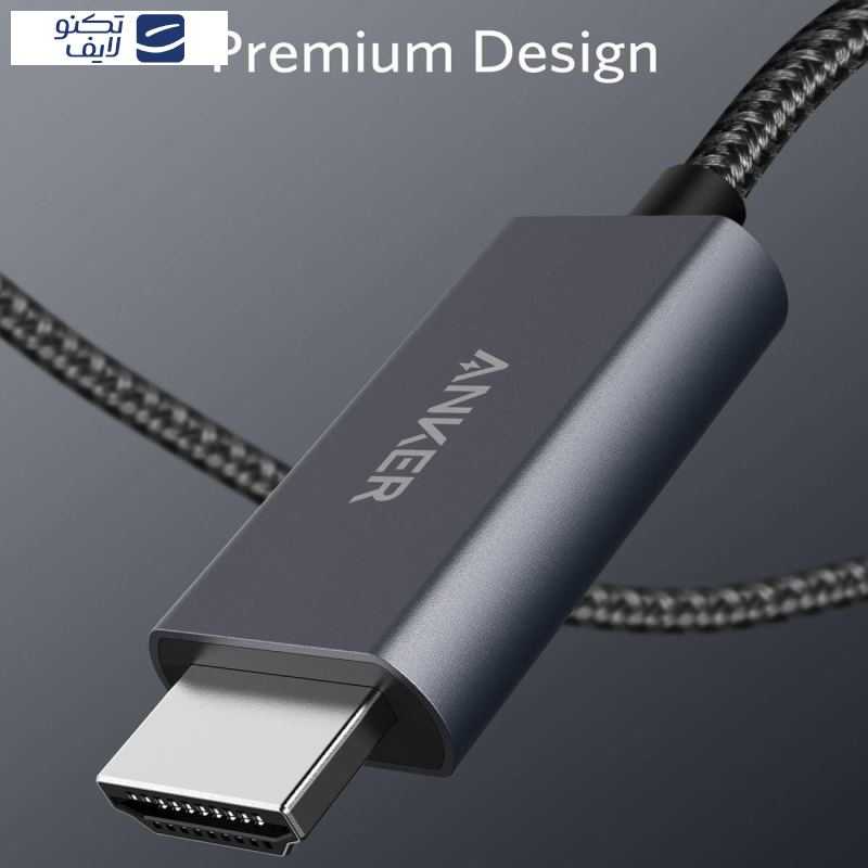 کابل تبدیل USB-C به HDMI 4K انکر مدل 311/A8730 طول 1.8 متر کابل تبدیل USB-C به HDMI 4K انکر مدل 311/A8730 طول 1.8 متر