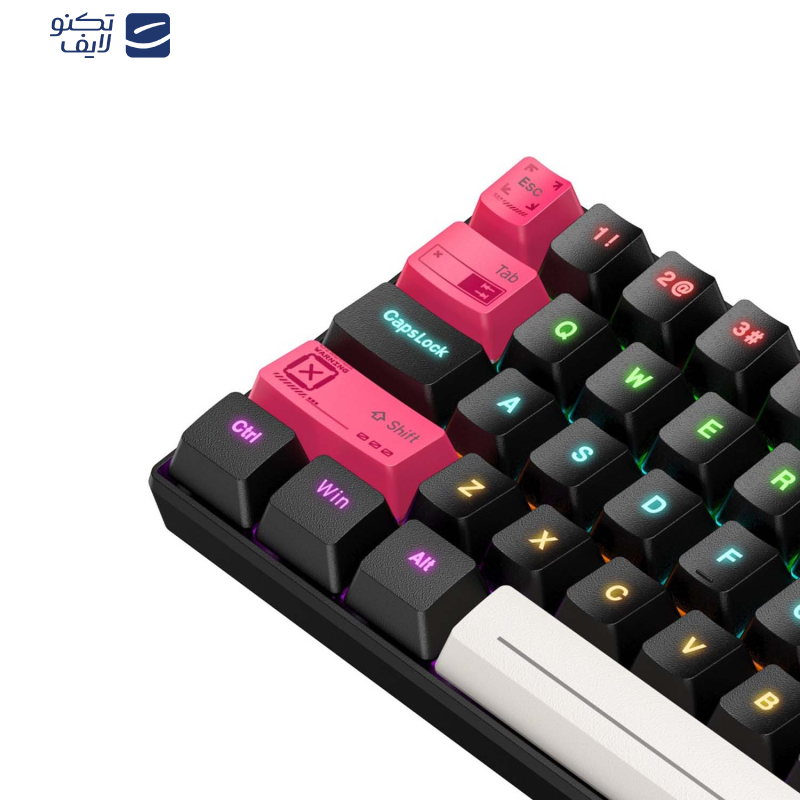 کیبورد مخصوص بازی اونیکوما مدل G55 RGB کیبورد مخصوص بازی اونیکوما مدل G55 RGB