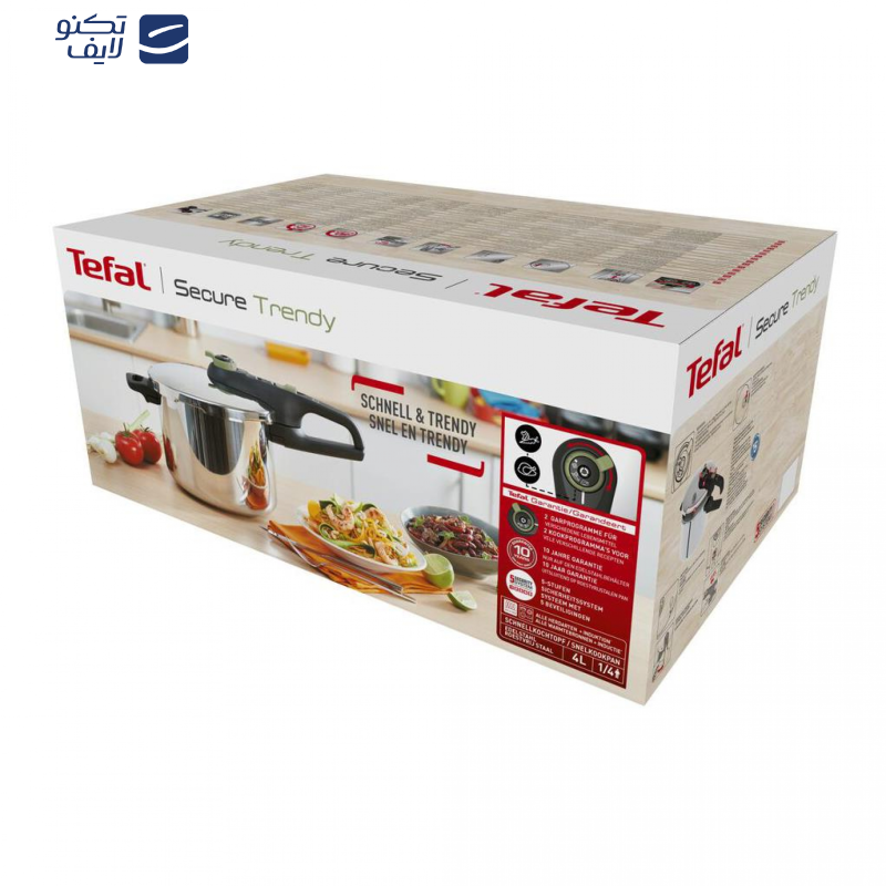 زودپز تفال مدل secure trendy گنجایش 4 لیتر زودپز تفال مدل secure trendy گنجایش 4 لیتر