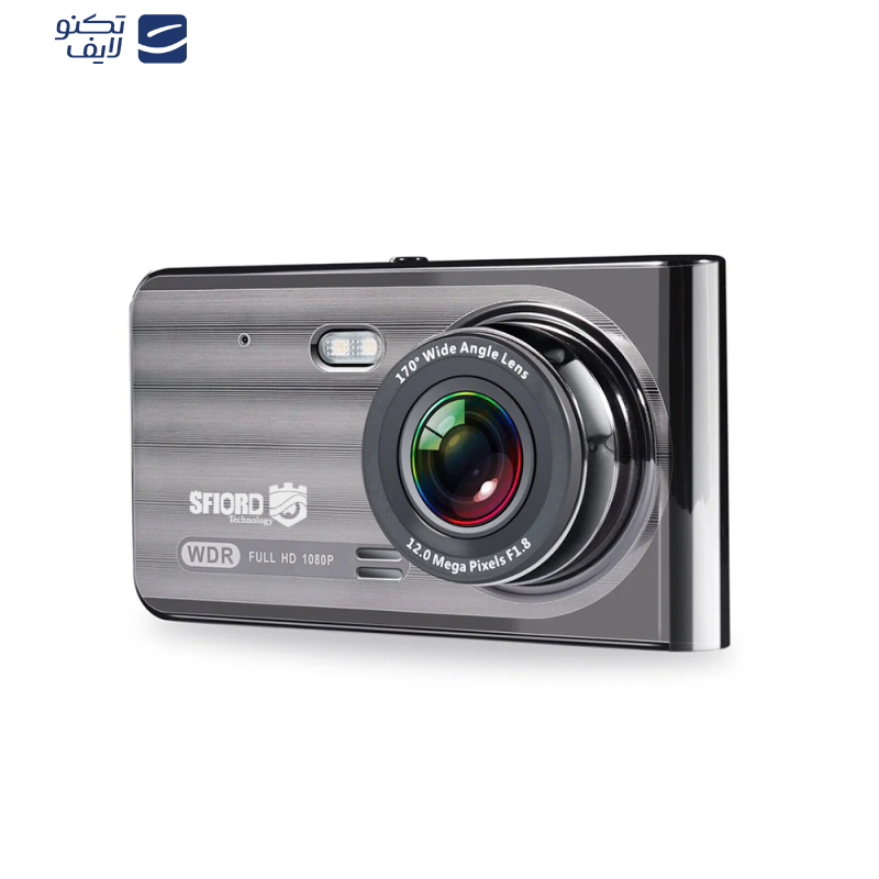 دوربین ثبت وقایع خودرو اسفیورد مدل D300 به همراه دوربین عقب  دوربین ثبت وقایع خودرو اسفیورد مدل D300 به همراه دوربین عقب