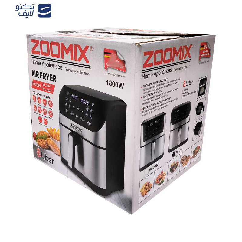 سرخ کن بدون روغن زومیکس مدل ML-2021 سرخ کن بدون روغن زومیکس مدل ML-2021