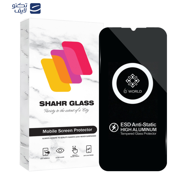 محافظ صفحه نمایش آنتی استاتیک ESD شهر گلس مدل ESDGLASS مناسب برای گوشی موبایل سامسونگ Galaxy A22 4G / M22 4G / F22 محافظ صفحه نمایش آنتی استاتیک ESD شهر گلس مدل ESDGLASS مناسب برای گوشی موبایل سامسونگ Galaxy A22 4G / M22 4G / F22