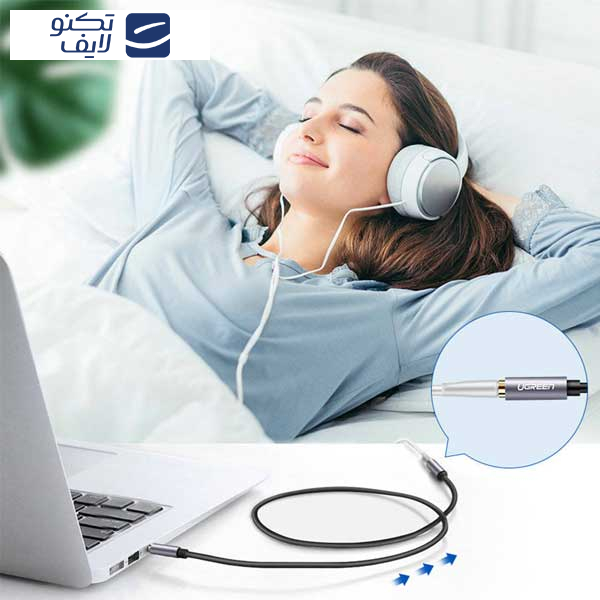 کابل افزایش طول 3.5 میلی متری یوگرین مدل Av118 کد 40673 طول 1 متر کابل افزایش طول 3.5 میلی متری یوگرین مدل Av118 کد 40673 طول 1 متر