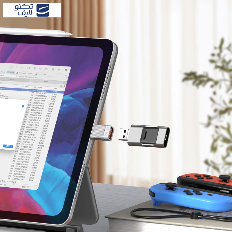 مبدل OTG لایتنینگ به USB-A هیسکا مدل H10 مبدل OTG لایتنینگ به USB-A هیسکا مدل H10