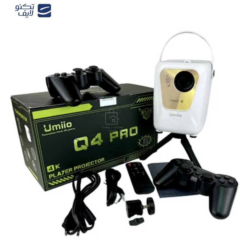 ویدئو پروژکتور یومیو مدل Q4 pro ویدئو پروژکتور یومیو مدل Q4 pro