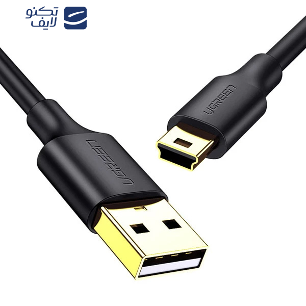 کابل تبدیل USB به Mini USB یوگرین مدل US132-10385 طول 1.5 متر کابل تبدیل USB به Mini USB یوگرین مدل US132-10385 طول 1.5 متر