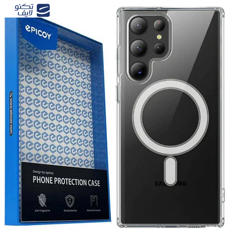 کاور اپیکوی مدل AntiShock-MagSafe مناسب برای گوشی موبایل سامسونگ Galaxy S25 Ultra کاور اپیکوی مدل AntiShock-MagSafe مناسب برای گوشی موبایل سامسونگ Galaxy S25 Ultra