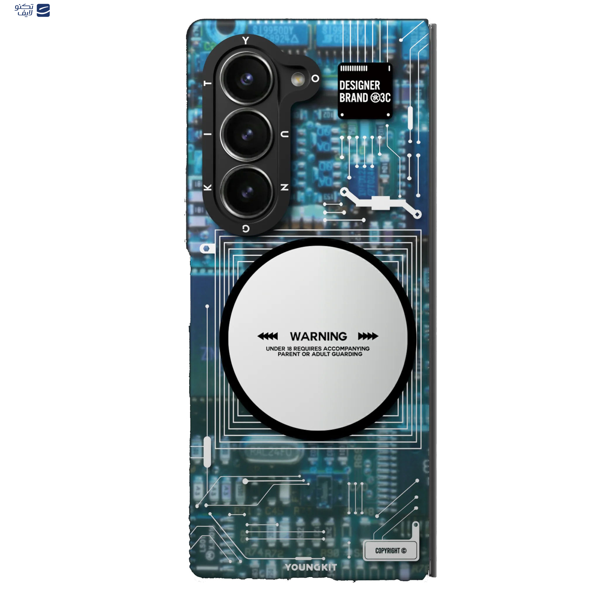 کاور یانگ کیت مدل Technology Magnetic 018 مناسب برای گوشی موبایل سامسونگ Galaxy Z Fold 6 کاور یانگ کیت مدل Technology Magnetic 018 مناسب برای گوشی موبایل سامسونگ Galaxy Z Fold 6