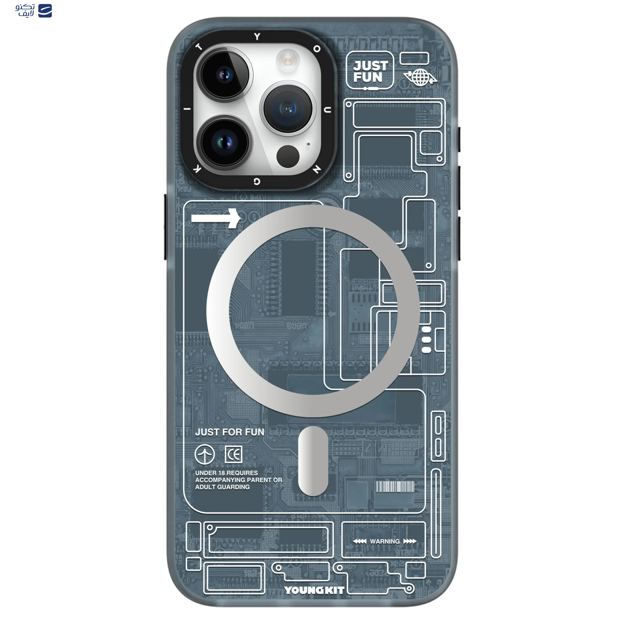 کاور یانگ کیت مدل Technology Magnetic 020 مناسب برای گوشی موبایل اپل iPhone 16 Pro   کاور یانگ کیت مدل Technology Magnetic 020 مناسب برای گوشی موبایل اپل iPhone 16 Pro